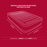 BESTWAY AlwayzAire Air Mattress Built-in Dual Pump - 191x97cm