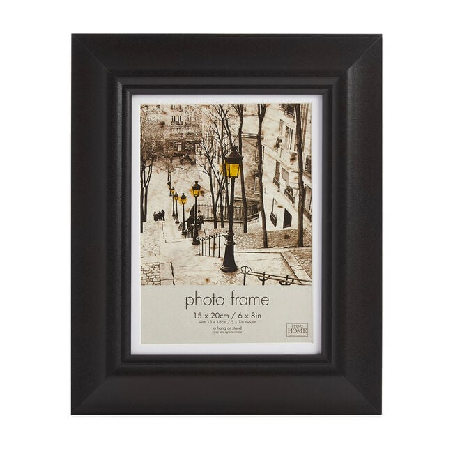 4x6 SIMPLY BLACK Photo Frame