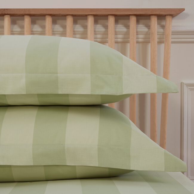 Caversham Oxford Pillowcase Pair - Duck Egg