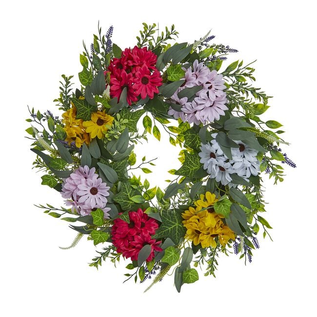 Daisy Wreath