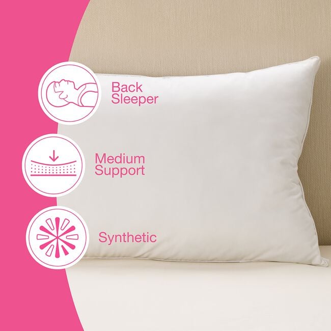 Silk Touch Medium Support Pillow