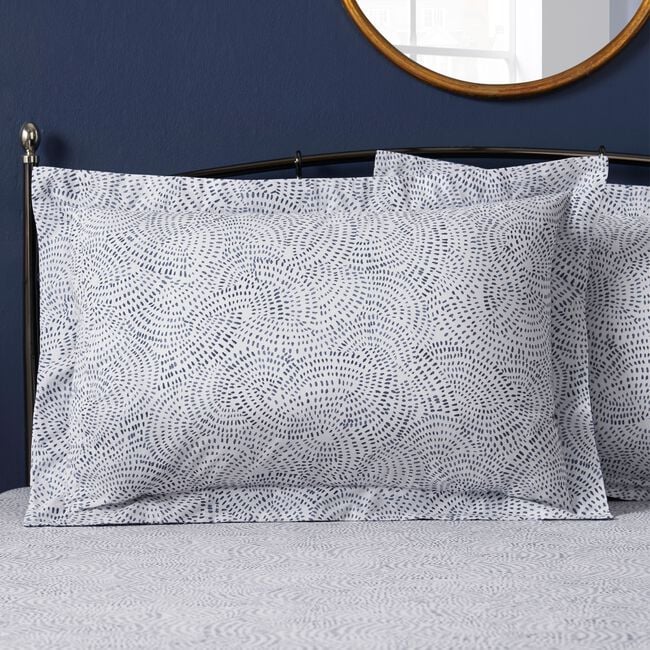 Adler Oxford Pillowcase Pair - Navy