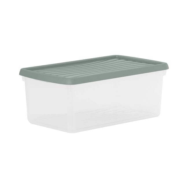 Wham 9L Green Lid Storage Box Set Of 3