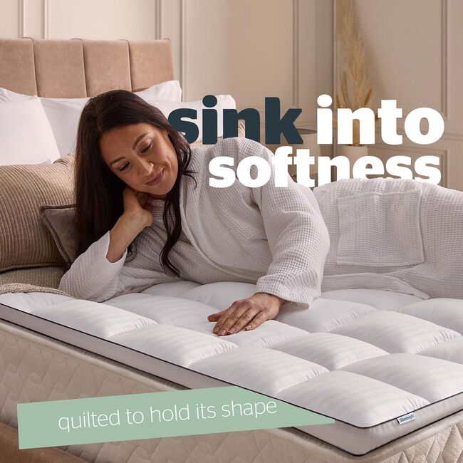 SILENTNIGHT HOTEL COLLECTION 5CM KING Mattress Topper 