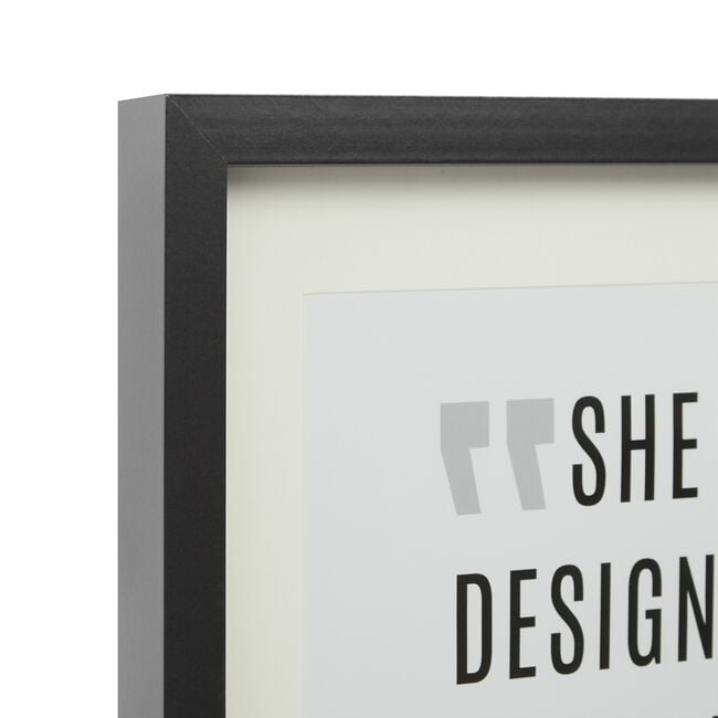 40X50CM MCINTOSH Black POSTER Frame