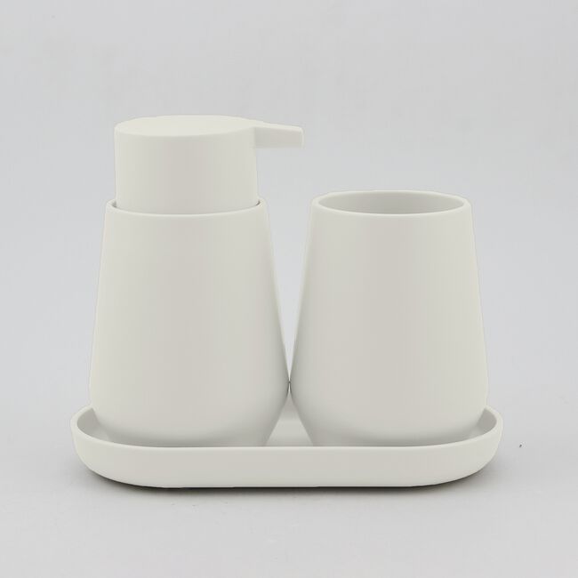 Colour Studio 3-Piece Bathroom Set - Cream