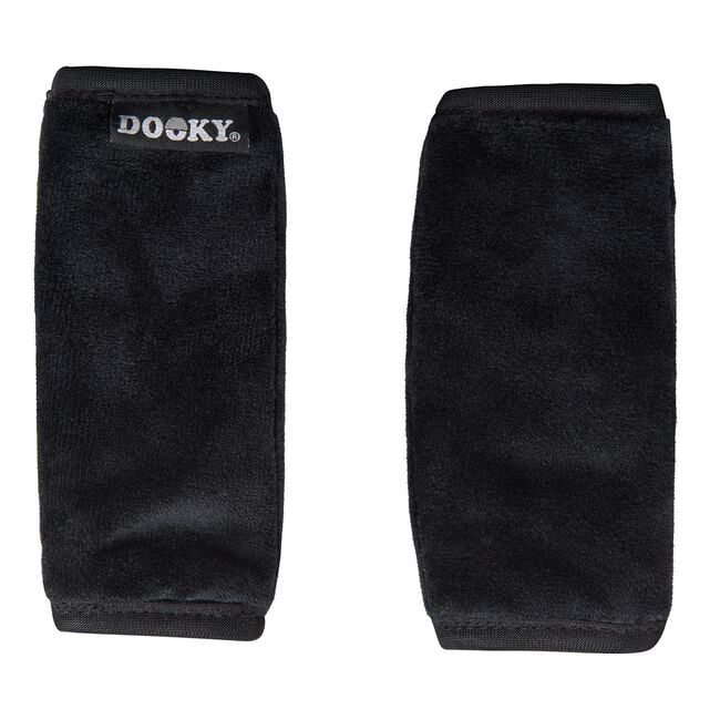 Dooky Seatbelt Pads 2pk Black