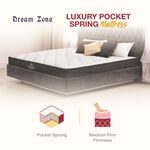 DreamZone Luxury Pocket Sprung Mattress - Double
