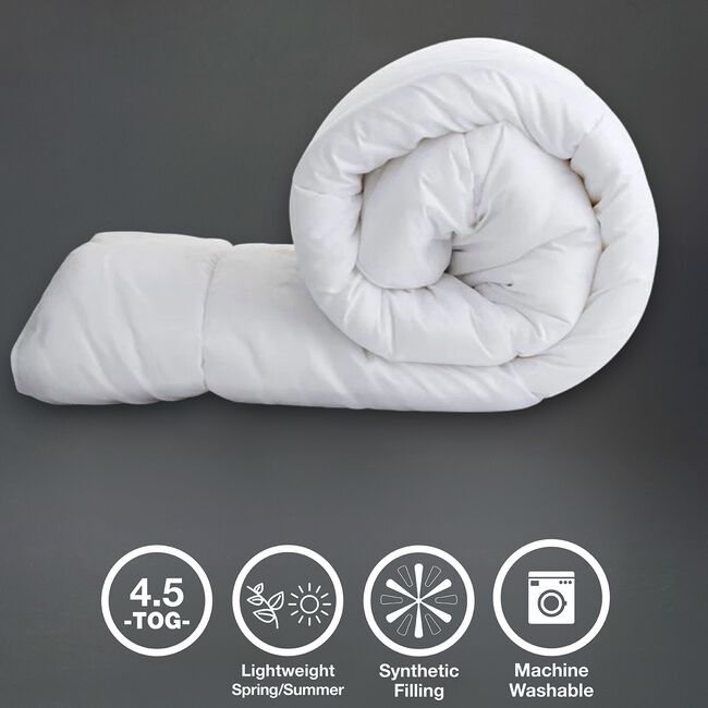 BEDROOM COUTURE JUST LIKE DOWN 4.5 TOG SB Duvet
