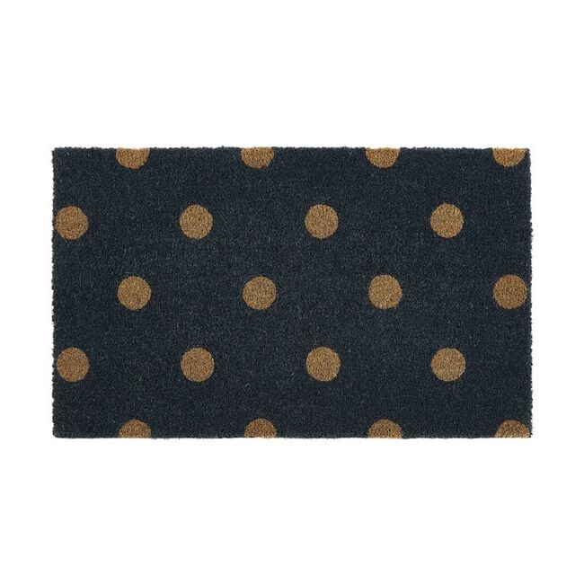 My Mat Polka Dots Coir Door Mat 45cm x 75cm