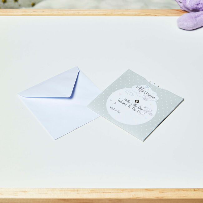 First Steps Baby Congratulations Card