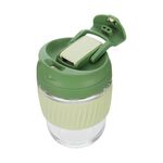 BODYGO GREEN SAFE TRAVEL 360ml Glass Mug