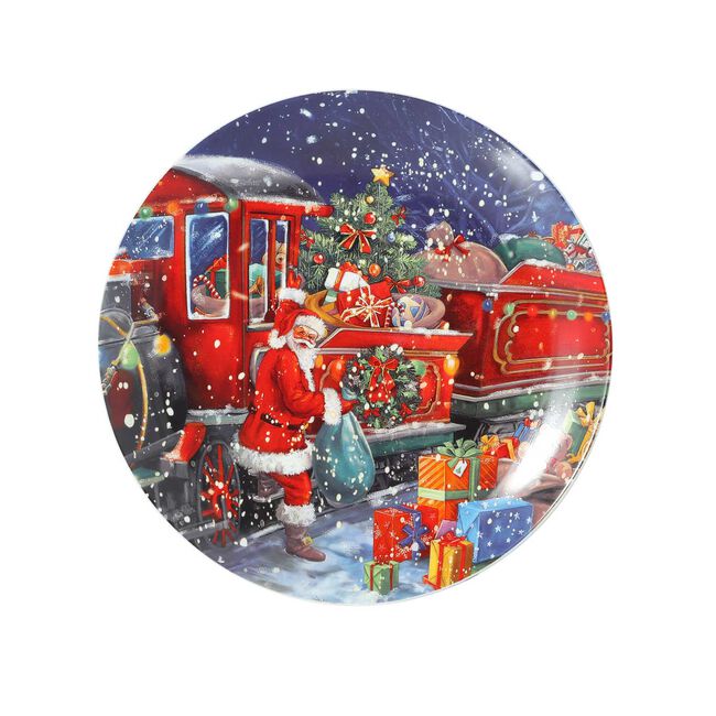 Love Christmas Polar Express Cookie Plate