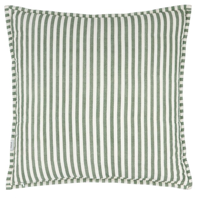 HEBDEN STRIPE FOREST GREEN 55X55 