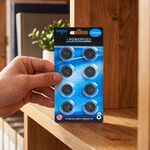 Powerful CR2025 Battery 8-Pack