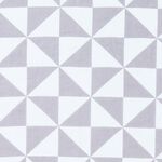 CARINA & CO LARGE GEO GREY Ironing Board Cover 