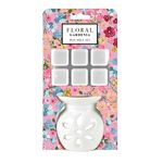 Floral Wax Melter & 60g Gardenia Melts