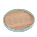 Round Wooden Duck Egg Serving Tray