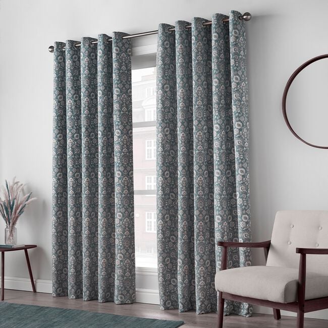 Artemisa Azure 90x90 Curtain 
