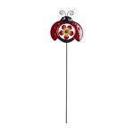 Ladybird Spinner Garden Stake