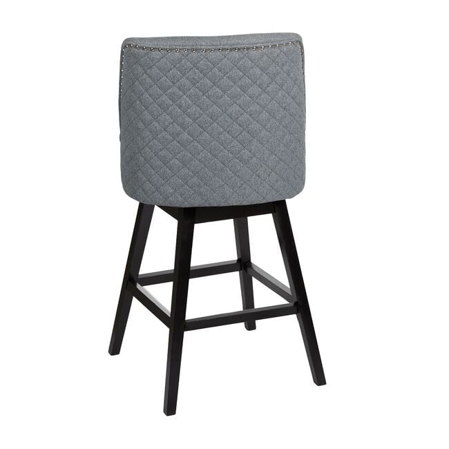 Chelsea Bar Stool - Charcoal Linen
