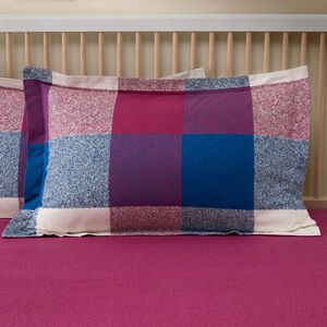 BRUSHED COTTON SIMON BERRY Oxford Pillowcase Pair