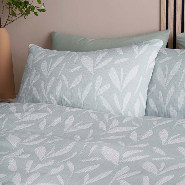 SINGLE DUVET COVER Appletree Loft Emile Green