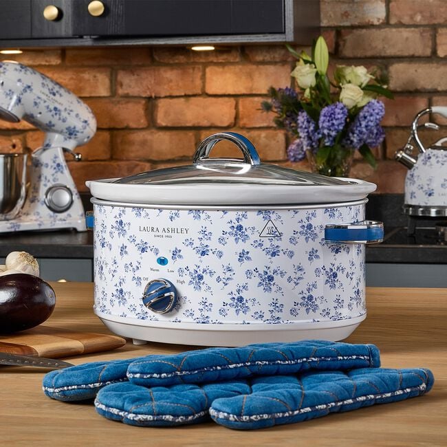 Laura Ashley China Rose 6.5L Slow Cooker