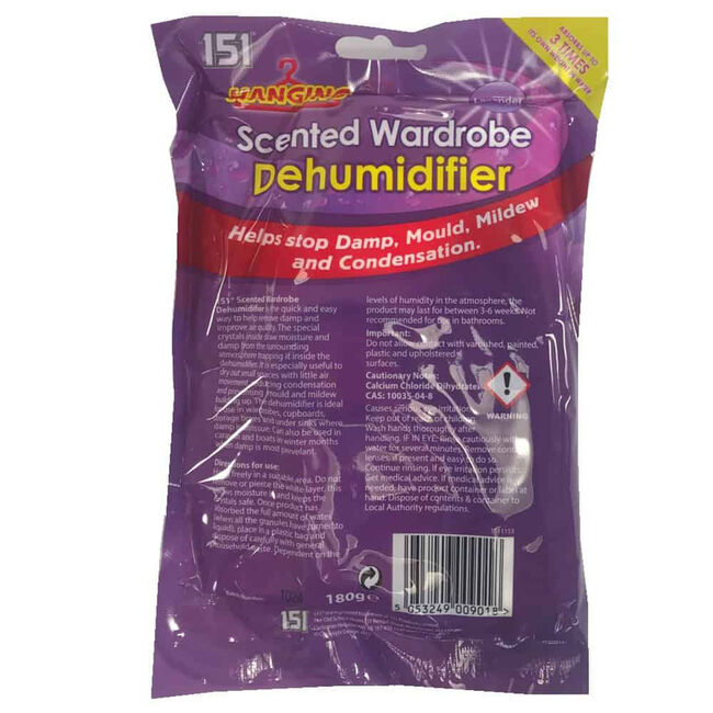 Scented Hanging Wardrobe Dehumidifier