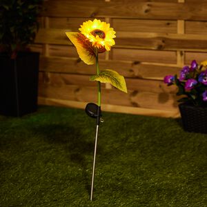 Sunflower Solar Garden Light