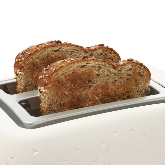 Haden Starbeck 2 Slice Ivory Toaster
