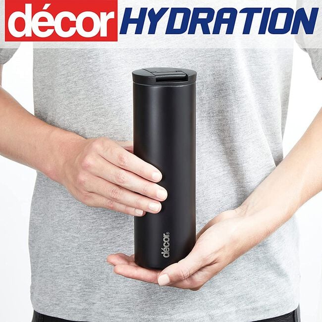DECOR BLACK 450ml Vacuum Coffee Mug