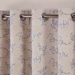 MAY BLOSSOM NATURAL 90x90 Curtain