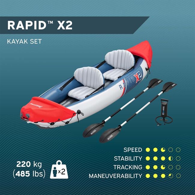 Bestway 2 Seats Kayak Set