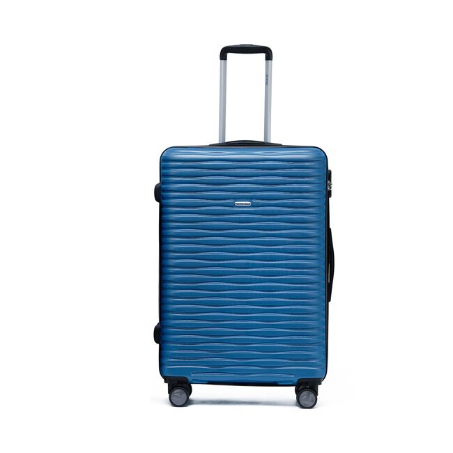 LARGE LIGHTWEIGHT HARDSHELL LUGGAGE - NAVY