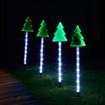 4 Christmas Tree Infinity Mirror Path Lights