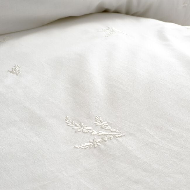 BIANCA SINGLE DUVET COVER Lottie Embroidery