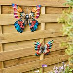 Butterflies Wall Art Set of 2