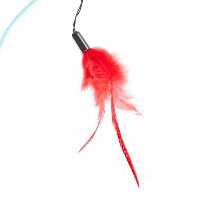 Rolling Balance Feather Cat Toy