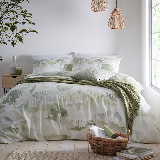 DOUBLE DUVET COVER Appletree Loft Edale Green