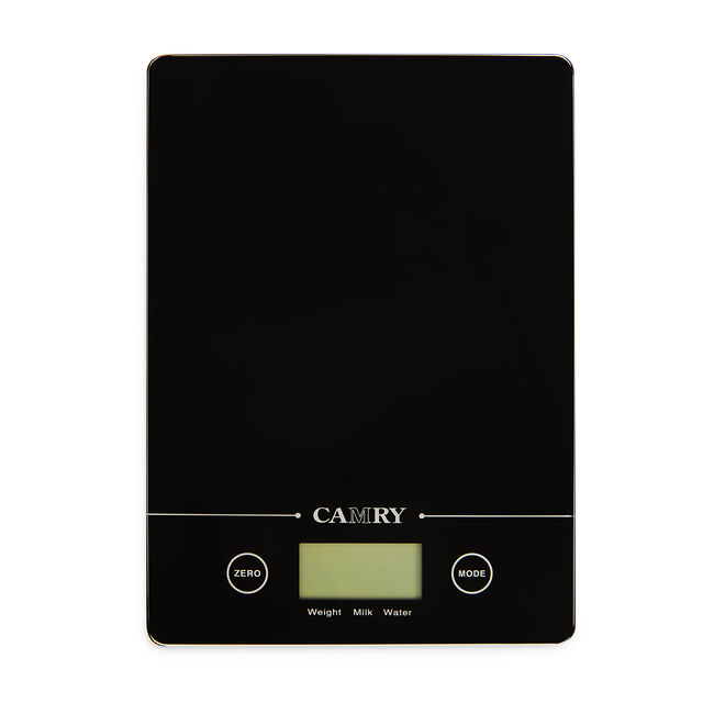Camry Black Rectangular Digital Kitchen Scale