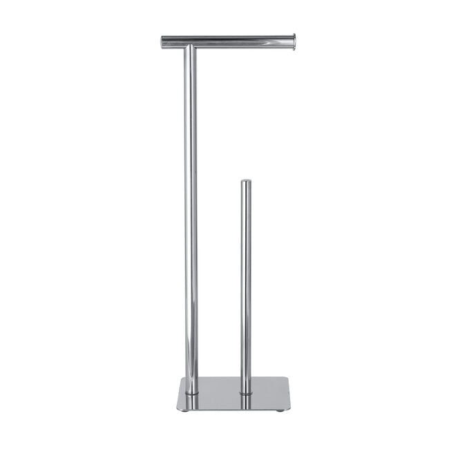 Freestanding Toilet Roll & Spare Paper Holder