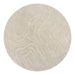 Mesmerise Natural Wool Round Rug