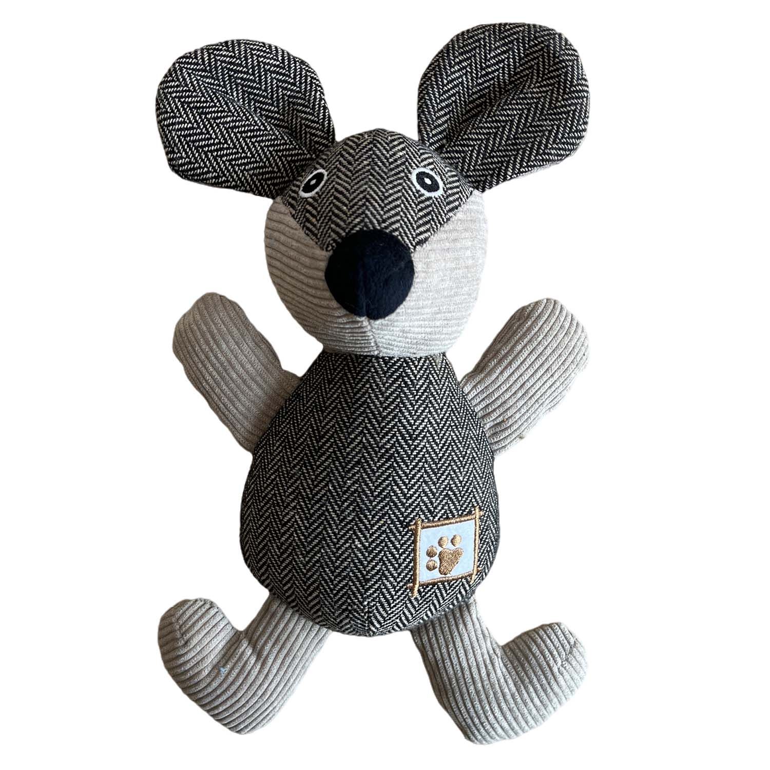 Houndstooth Mouse Plush Toy
