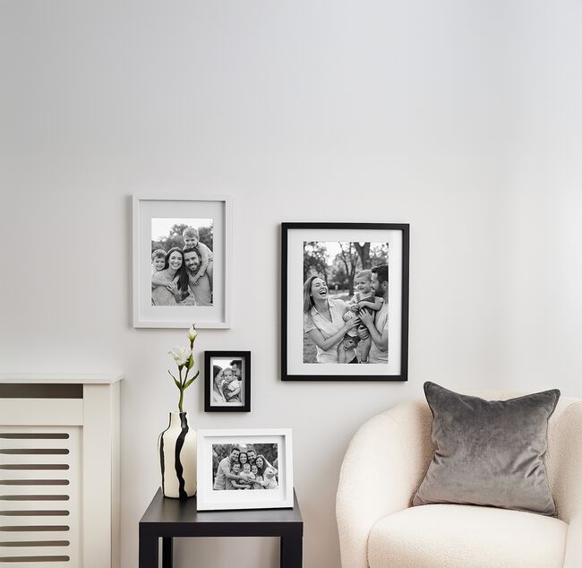 A3 NEW YORK WHITE Photo Frame