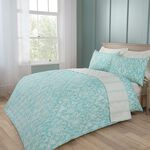 Delphine Bedspread 200cm x 220cm - Duck Egg