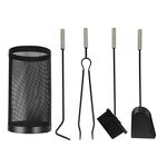 Silverflame 5pc Companion Set With Chrome Handle 