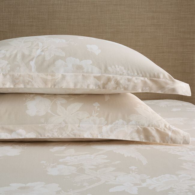 Danae Oxford Pillowcase Pair - Natural