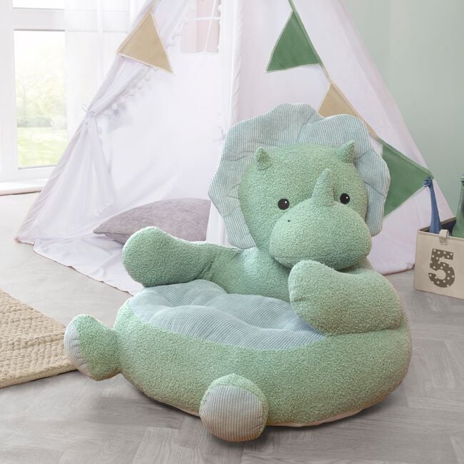 Dino Seated Cuddle Cushion