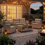 Almeria 4 Piece Rattan Sofa Set